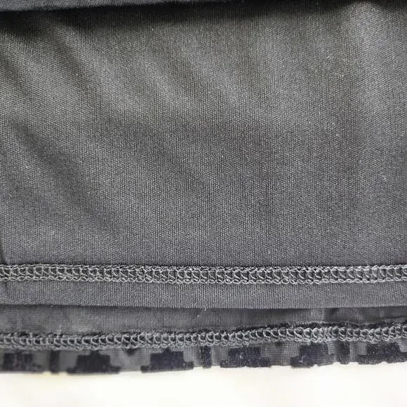 NWOT Laundry by Shelli Segal Black Burnout Velvet Cowl Neck Tank Top Small - Picture 5 of 9